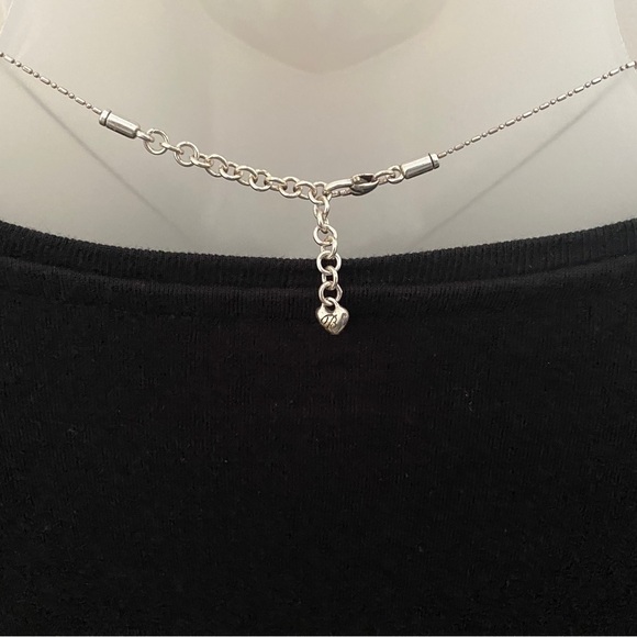 BRIGHTON Dangle Red Heart Charms Necklace - Picture 5 of 6